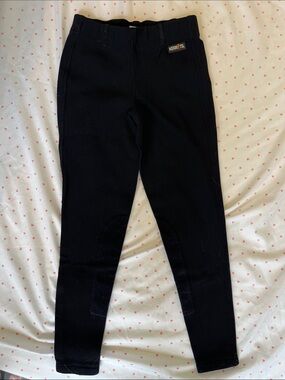 Kerrits Girls Black Skinny Riding Leggings